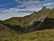 91 Rientrando al colletto del 101 vista sulla cresta di salita all'amato Valletto